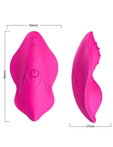 ARMONY - WHISPER WEARABLE CALÇAS VIBRADOR DE CONTROLE REMOTO FÚCSIA