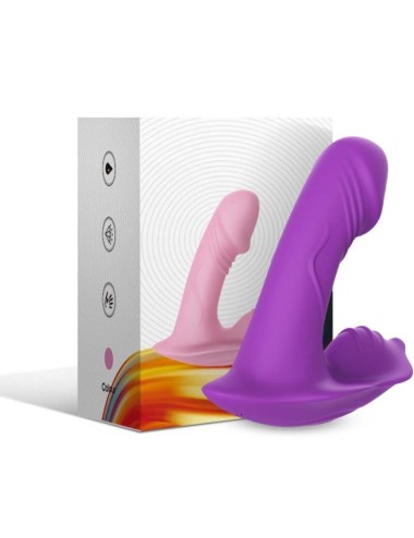 ARMONY - VIBRADOR DE APITO CONTROLE REMOTO INTRODUZÍVEL ROXO