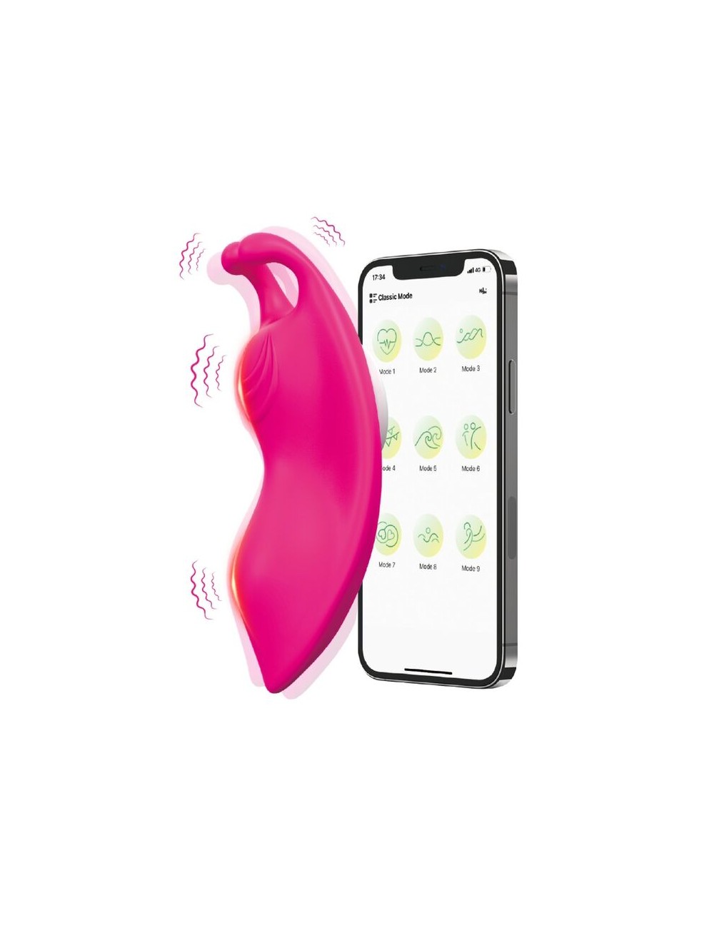 ARMONY - HONEYBEE WEARABLE CALÇAS VIBRADOR G-SPOT FÚCSIA - APLICATIVO GRATUITO ARMONY - HONEYBEE WEARABLE CALÇAS VIBRADOR G-SPOT FÚCSIA - APLICATIVO GRATUITO