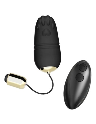 ARMONY - KITTY EGG VIBRADOR G-SPOT CONTROLE REMOTO PRETO