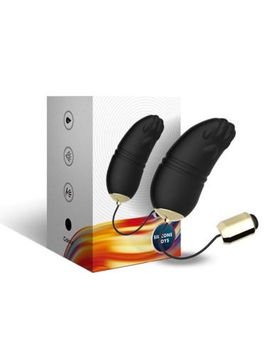 ARMONY - KITTY EGG VIBRADOR G-SPOT CONTROLE REMOTO PRETO