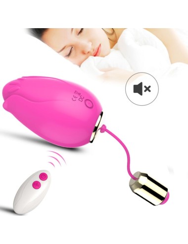 ARMONY - VIBRADOR DE OVO MANDALA G-SPOT CONTROLE REMOTO FÚCSIA