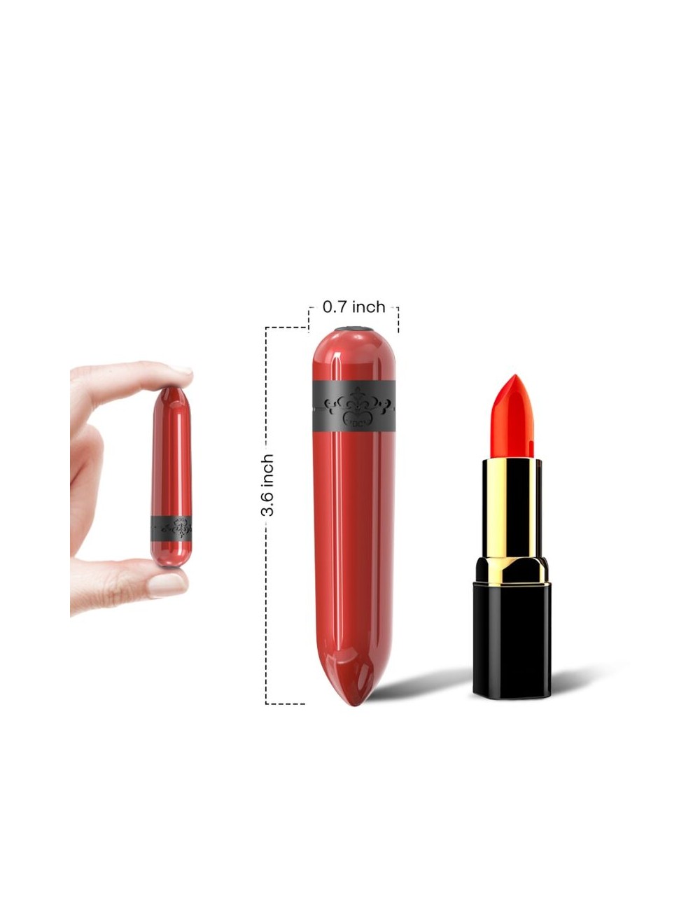 ARMONY - FOGUETE VIBRADOR BALA FÚCSIA ARMONY - FOGUETE VIBRADOR BALA FÚCSIA