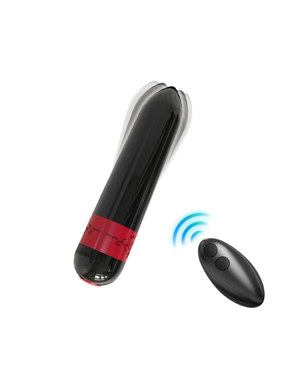 ARMONY - ROCKET VIBRADOR BALA CONTROLE REMOTO PRETO