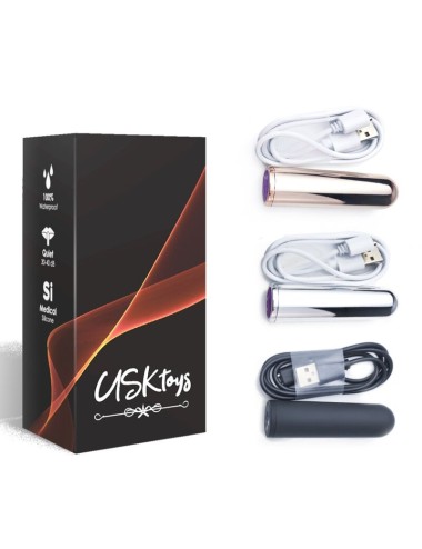 ARMONY - BALA VIBRADOR PRATA 2.1 CM X 7.9 CM