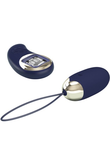 PRETTY LOVE - OVO VIBRANTE MINA CONTROLE REMOTO AZUL