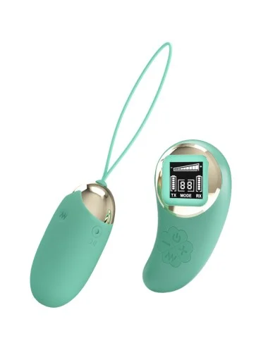 PRETTY LOVE - MINA DE OVOS VIBRANTES DE CONTROLE REMOTO VERDE