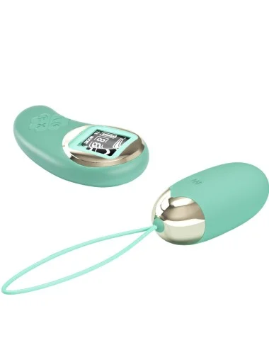 PRETTY LOVE - MINA DE OVOS VIBRANTES DE CONTROLE REMOTO VERDE