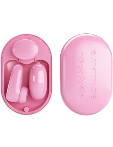 PRETTY LOVE - BALA VIBRANTE CAIXA MÁGICA E ESTIMULADOR ROSA