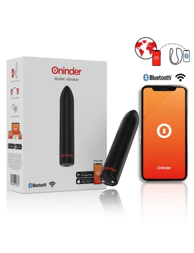 ONINDER - BERLIN BULLET VIBRADOR PRETO 9 MODOS 8