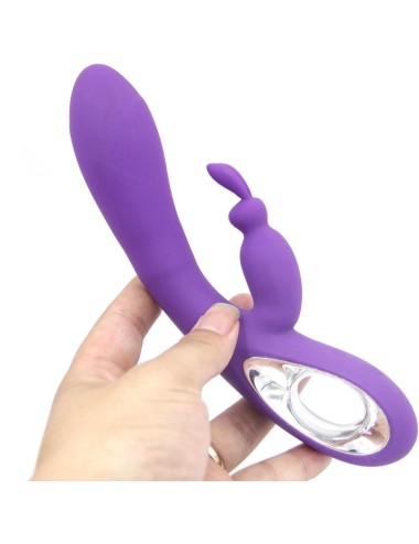 ARMONY - VIBRADOR DE ANEL DE PUXAO DE COELHO BELLA VIOLET