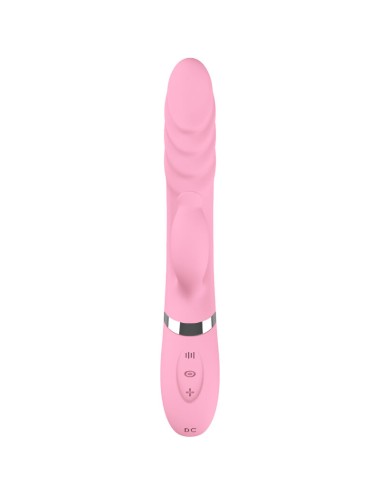 ARMONY - VIBRADOR E THRUSTING COM LÍNGUA DE EFEITO DE CALOR ROSA