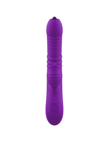 ARMONY - VIBRADOR DE COELHO TOTALMENTE G SPOT COM EFEITO DE CALOR VIOLETA DE LÍNGUA ESTIMULANTE