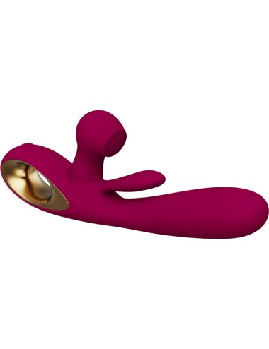 ARMONY - VIBRADOR DE IMPACTO SWING E ESTIMULADOR DUPLO MODELO 1 BORDEAUX