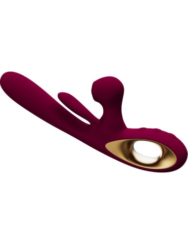 ARMONY - VIBRADOR DE IMPACTO SWING E ESTIMULADOR DUPLO MODELO 1 BORDEAUX