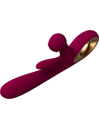 ARMONY - VIBRADOR DE IMPACTO SWING E ESTIMULADOR DUPLO MODELO 1 BORDEAUX