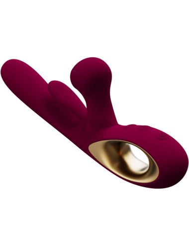 ARMONY - VIBRADOR DE IMPACTO SWING E ESTIMULADOR DUPLO MODELO 1 BORDEAUX