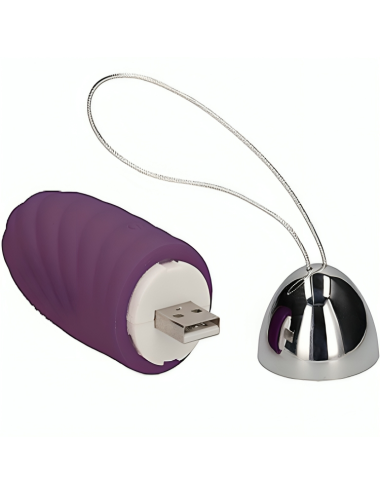 ARMONY - OVO VIBRATÓRIO GRANULAR JIUUY VIOLETA DE CONTROLE REMOTO