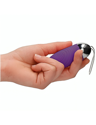 ARMONY - OVO VIBRATÓRIO GRANULAR JIUUY VIOLETA DE CONTROLE REMOTO