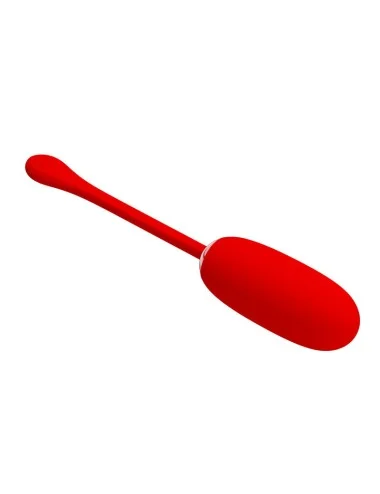 PRETTY LOVE - OVO VIBRATÓRIO IMPERMEVEL-RECARREGVEL JULIUS VERMELHO
