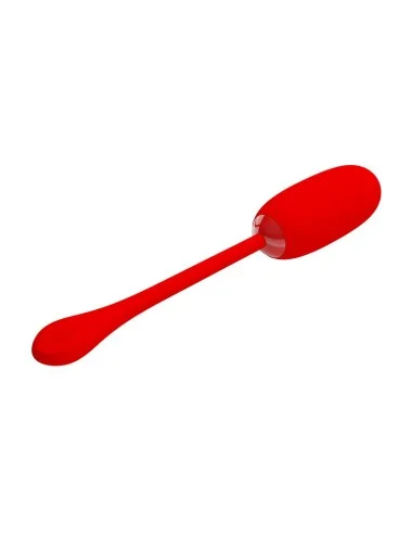 PRETTY LOVE - OVO VIBRATÓRIO IMPERMEVEL-RECARREGVEL JULIUS VERMELHO