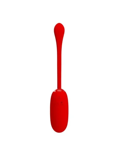 PRETTY LOVE - OVO VIBRATÓRIO IMPERMEVEL-RECARREGVEL JULIUS VERMELHO