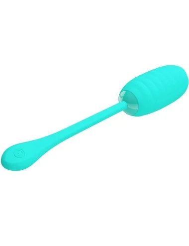 PRETTY LOVE - OVO VIBRATÓRIO RECARREGVEL KIRK AQUA VERDE