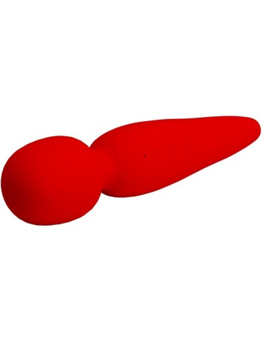 PRETTY LOVE - MAREDITH MASSAGER 12 MODOS DE VIBRAO VERMELHO