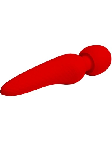 PRETTY LOVE - MAREDITH MASSAGER 12 MODOS DE VIBRAO VERMELHO