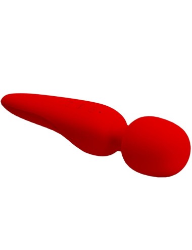 PRETTY LOVE - MAREDITH MASSAGER 12 MODOS DE VIBRAO VERMELHO