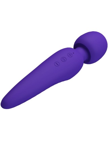 PRETTY LOVE - MAREDITH MASSAGER 12 MODOS DE VIBRAO ROXO