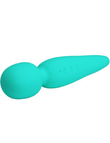 PRETTY LOVE - MAREDITH MASSAGER 12 MODOS DE VIBRAO AQUA GREEN