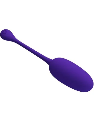 PRETTY LOVE - OVO VIBRATÓRIO RECARREGVEL KNUCKER ROXO
