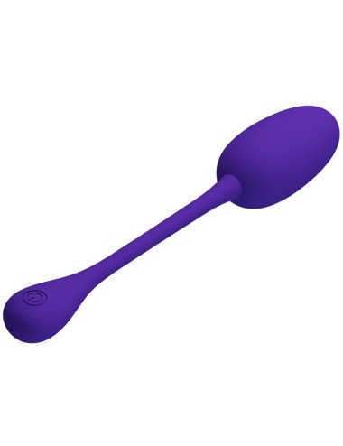 PRETTY LOVE - OVO VIBRATÓRIO RECARREGVEL KNUCKER ROXO