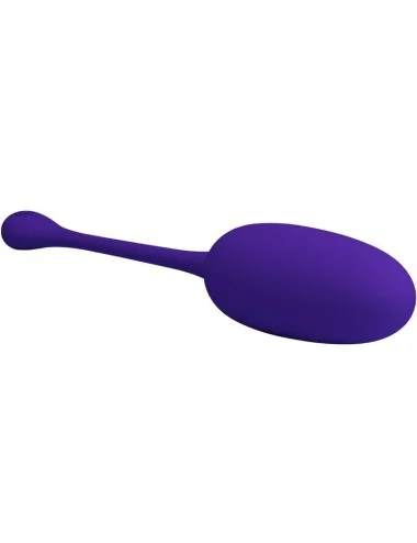 PRETTY LOVE - OVO VIBRATÓRIO RECARREGVEL KNUCKER ROXO