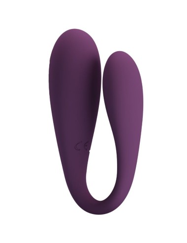 PRETTY LOVE - AUGUST VIBRADOR DE PRAZER DUPLO GLOBAL REMOTO
