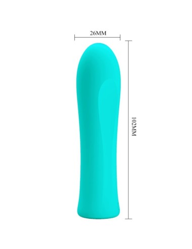 PRETTY LOVE - ALFREDA SUPER POWER VIBRADOR AQUA VERDE