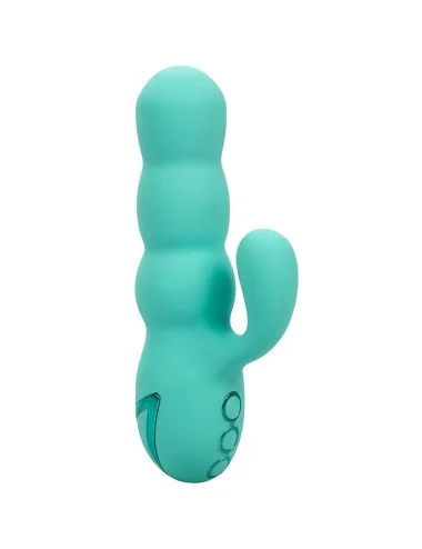 CALEXOTICS - VIBRADOR DEL MAR DIVA RABBIR AQUA GREEN POR CALIFORNIA DREAMING
