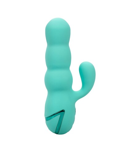 CALEXOTICS - VIBRADOR DEL MAR DIVA RABBIR AQUA GREEN POR CALIFORNIA DREAMING