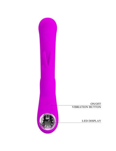 PRETTY LOVE - SKYLAR VIBRADOR ESTIMULADOR ROXO