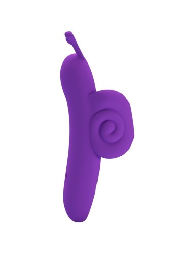 PRETTY LOVE - SNAIL ESTIMULADOR DE DEDO ROXO PODEROSO