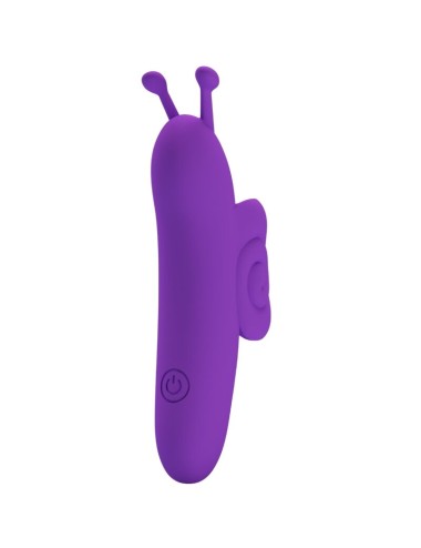 PRETTY LOVE - SNAIL ESTIMULADOR DE DEDO ROXO PODEROSO