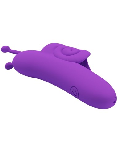 PRETTY LOVE - SNAIL ESTIMULADOR DE DEDO ROXO PODEROSO