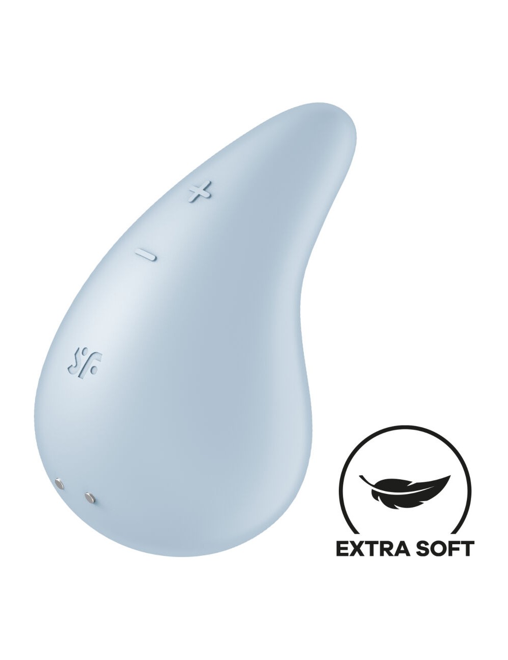 SATISFYER - VIBRADOR DEW GOTA LAY-ON AZUL SATISFYER - VIBRADOR DEW GOTA LAY-ON AZUL