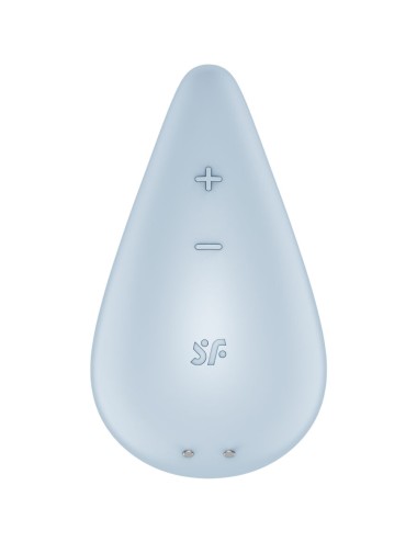 SATISFYER - VIBRADOR DEW GOTA LAY-ON AZUL