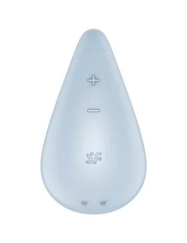 SATISFYER - VIBRADOR DEW GOTA LAY-ON AZUL