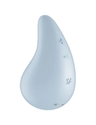 SATISFYER - VIBRADOR DEW GOTA LAY-ON AZUL