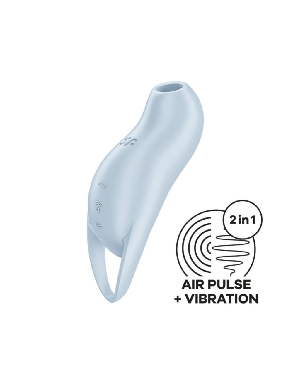 SATISFYER - POCKET PRO 1 ESTIMULADOR DE CLITÓRIS AZUL CLARO SATISFYER - POCKET PRO 1 ESTIMULADOR DE CLITÓRIS AZUL CLARO