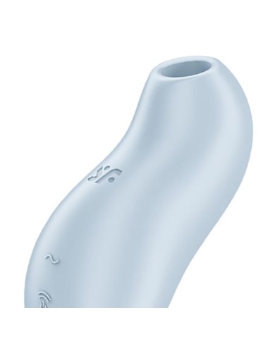 SATISFYER - POCKET PRO 1 ESTIMULADOR DE CLITÓRIS AZUL CLARO