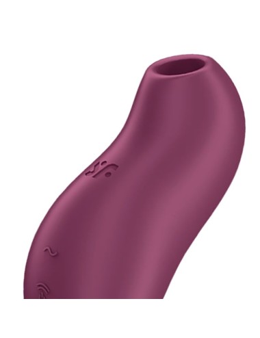 SATISFYER - POCKET PRO 1 ESTIMULADOR DE CLITÓRIS GARNET